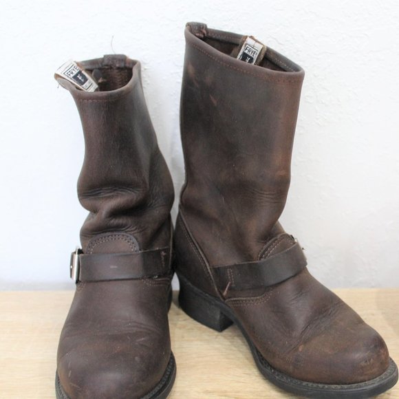 Frye Women's Engineer 8R ankle boots - Picture 1 of 5